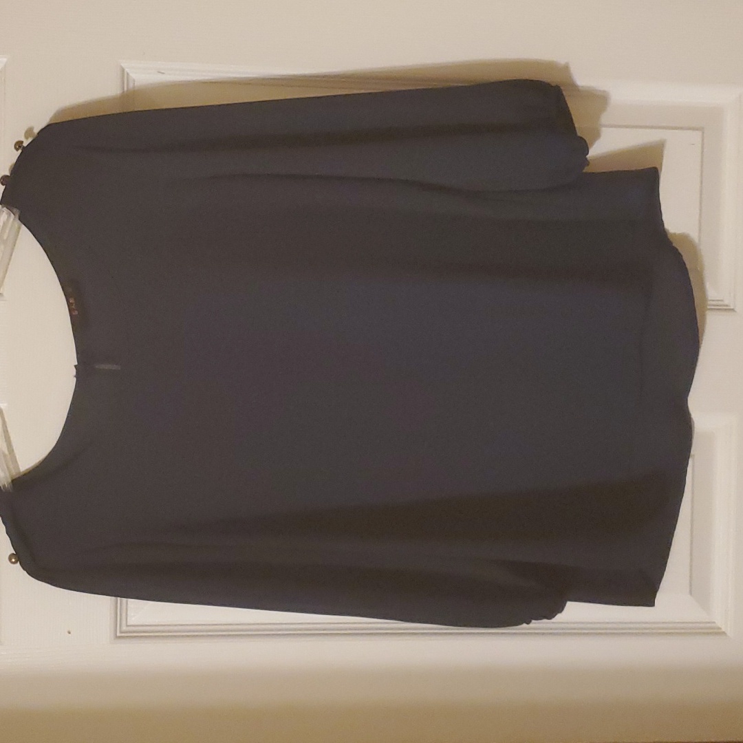 Blue Blouse Polyester